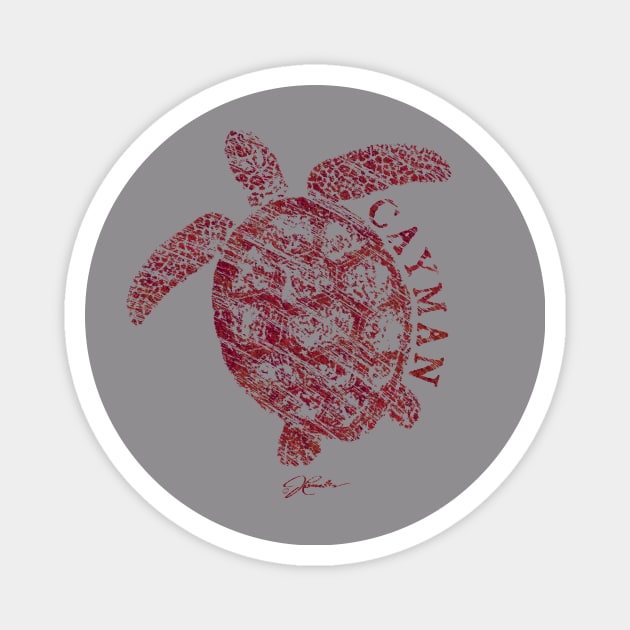 Cayman Sea Turtle Magnet by jcombs